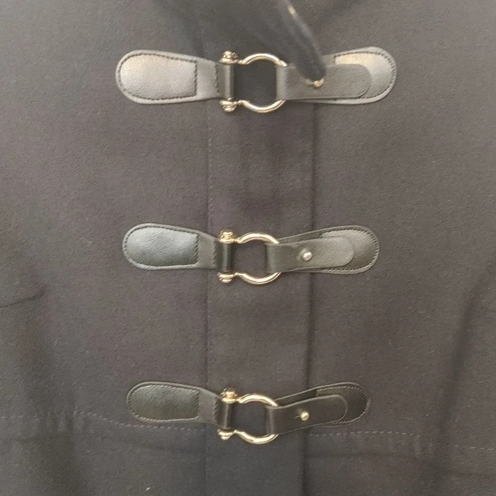 Top Shop Navy Dark blue Coat size 6 - Picture 6 of 6